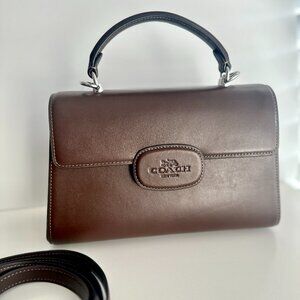 NWT Coach Eliza Top Handle Shoulder Bag in Maple